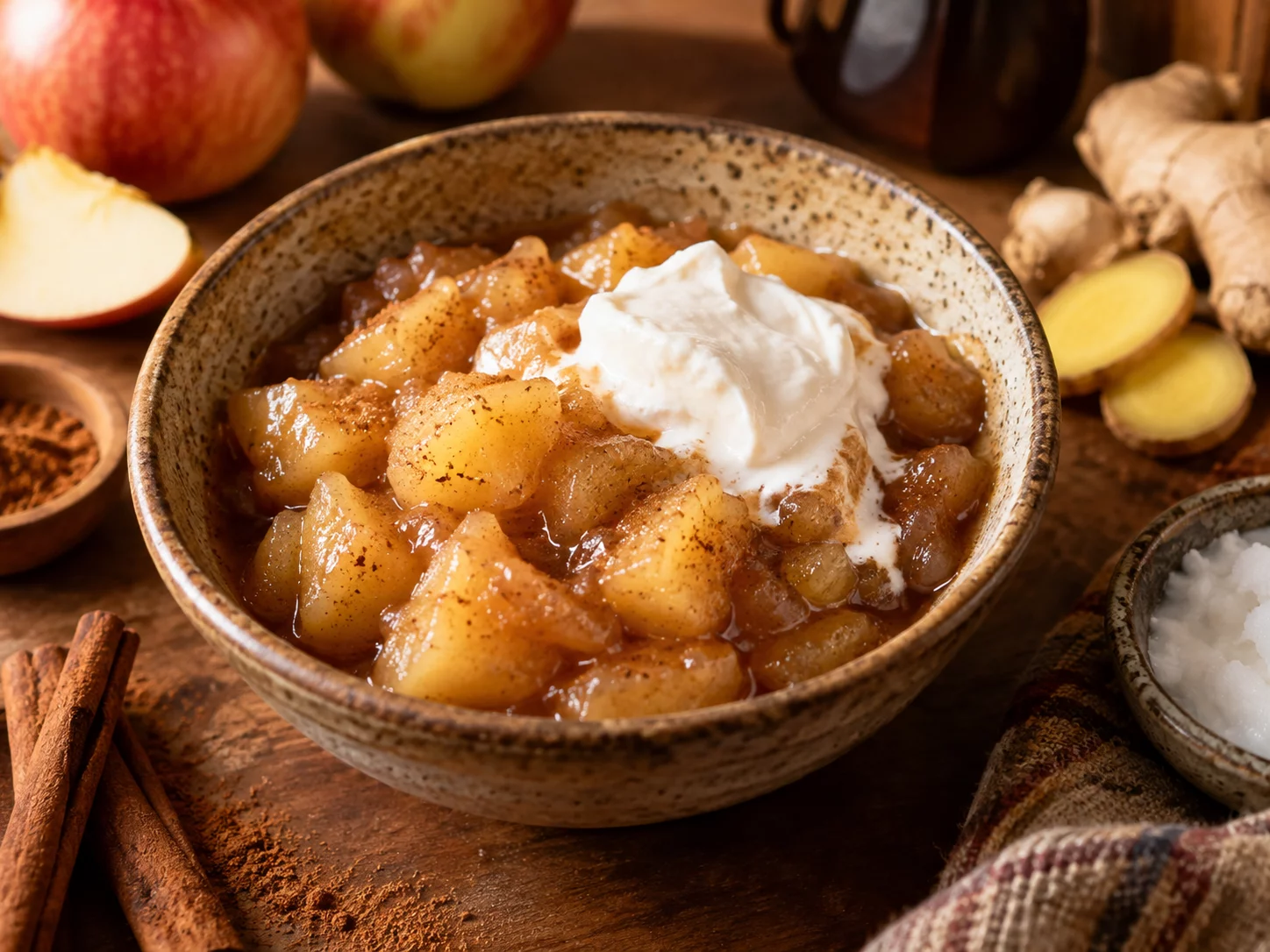 stewed apples